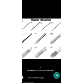 ✿ Jarum tato jarum tattoo type RL,M1,RM,RS jarum biasa tattoo needle ✰