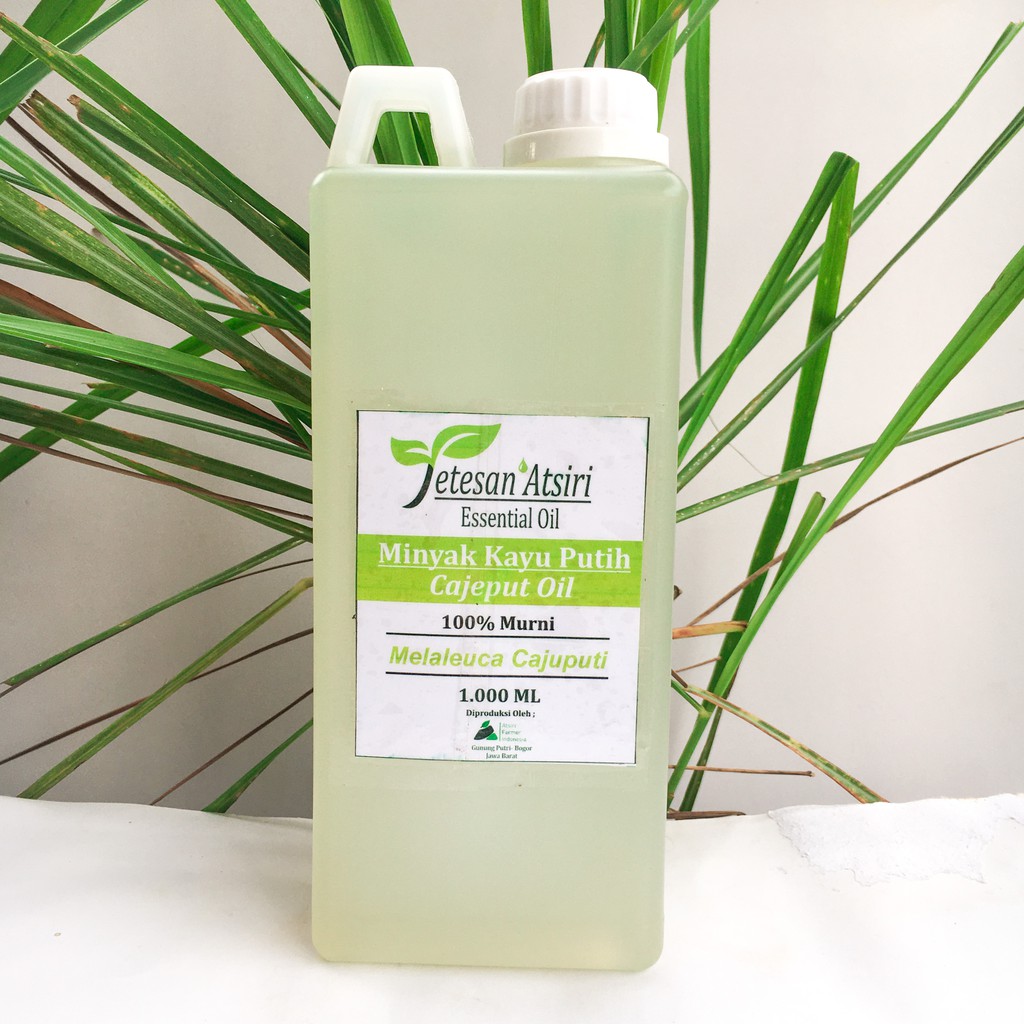 1 liter minyak atsiri kayu putih minyak kayu putih murni cajuput oil cajeput oil 100% asli suling