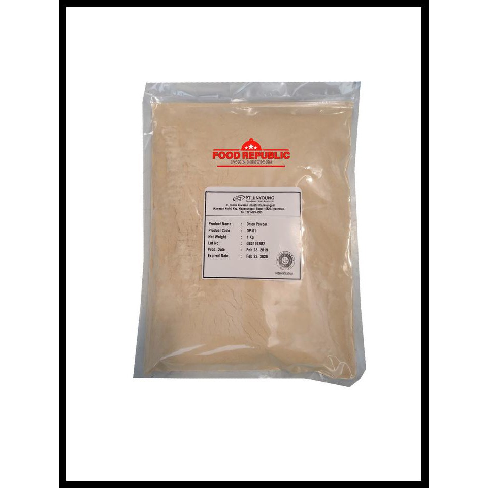 

Onion Powder / Bawang Bombay Bubuk 1 Kg Murni Halal Import Premium