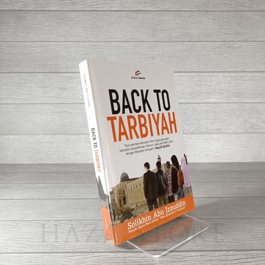 Buku Back to Tarbiyah - Pro U Media 100% Original