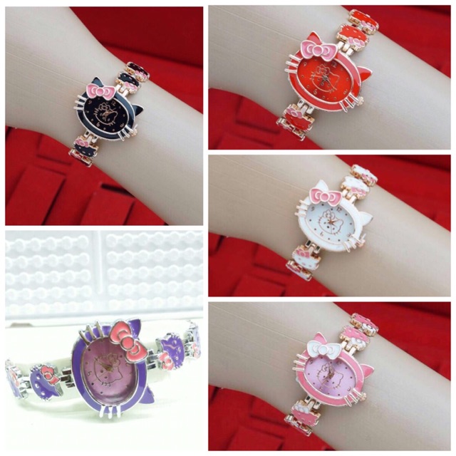 jam tangan kitty murah meriah / jam tangan wanita murah