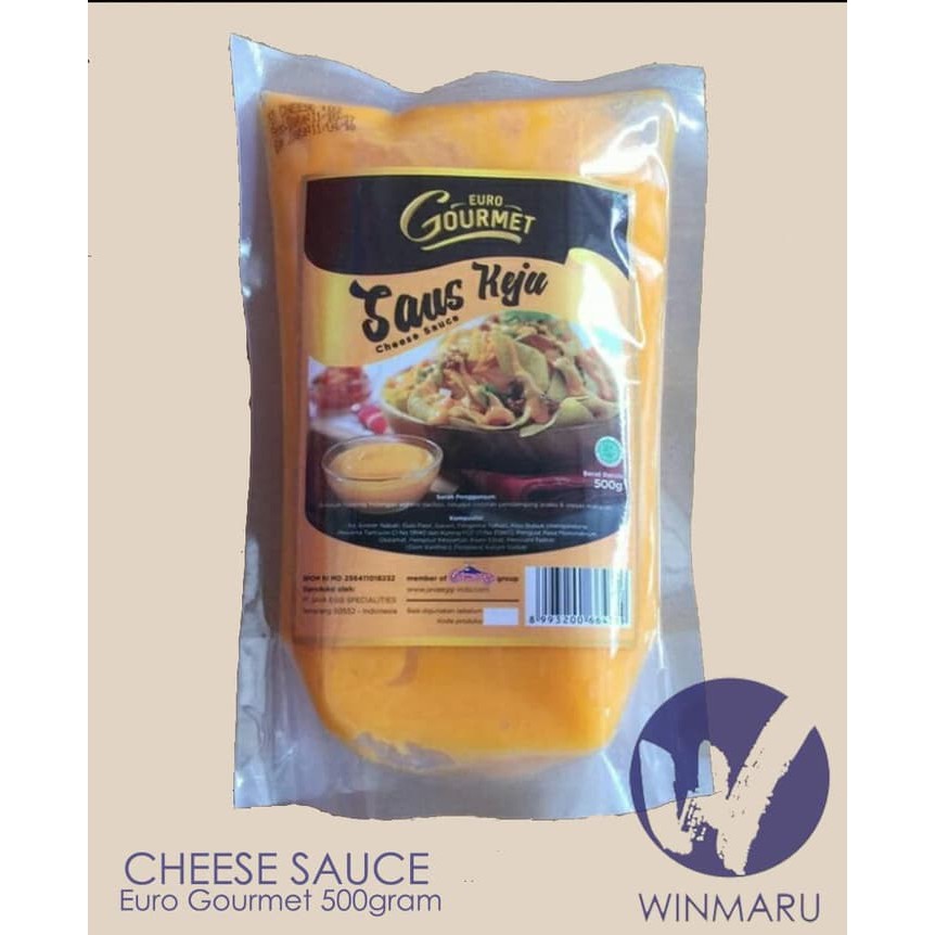 

EURO GOURMET CHEESE SAUCE SAOS KEJU 500GR