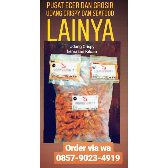 

Udang Crispy DM Seafood kemasan kiloan