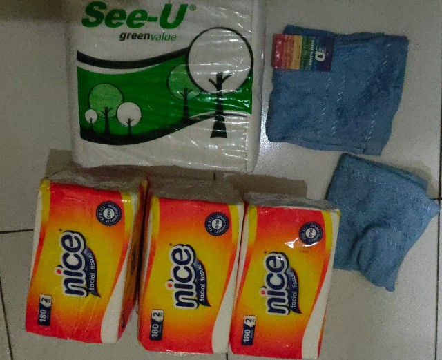 Nice Facial Tissue 180 Sheets [6 Pack]