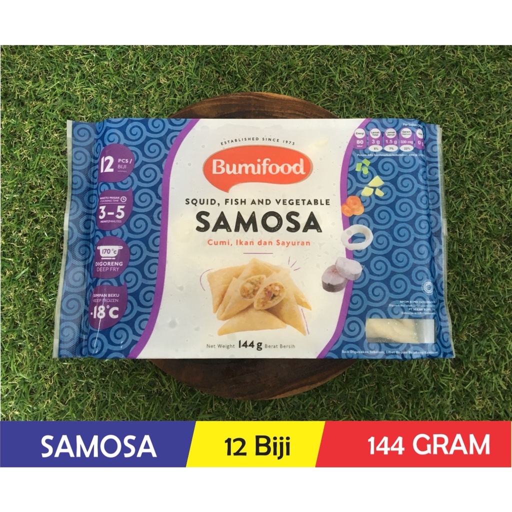 

Samosa Bumifood 144 gram (12 pcs)