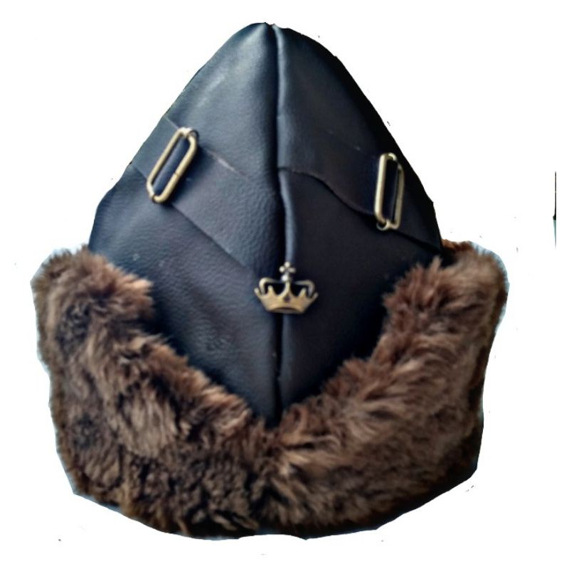 TOPI PECI Turkis Kulit Asli