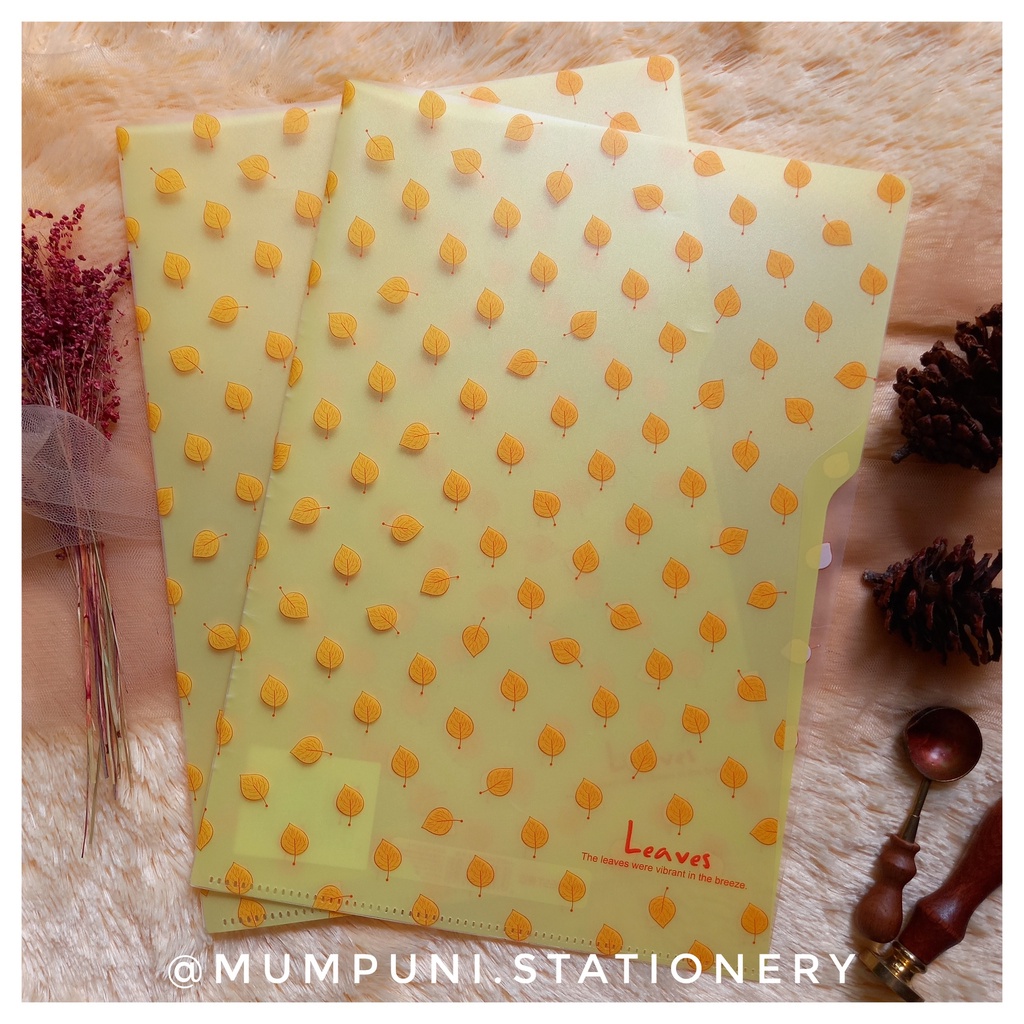 

A4 File Folder Yellow Leaves
