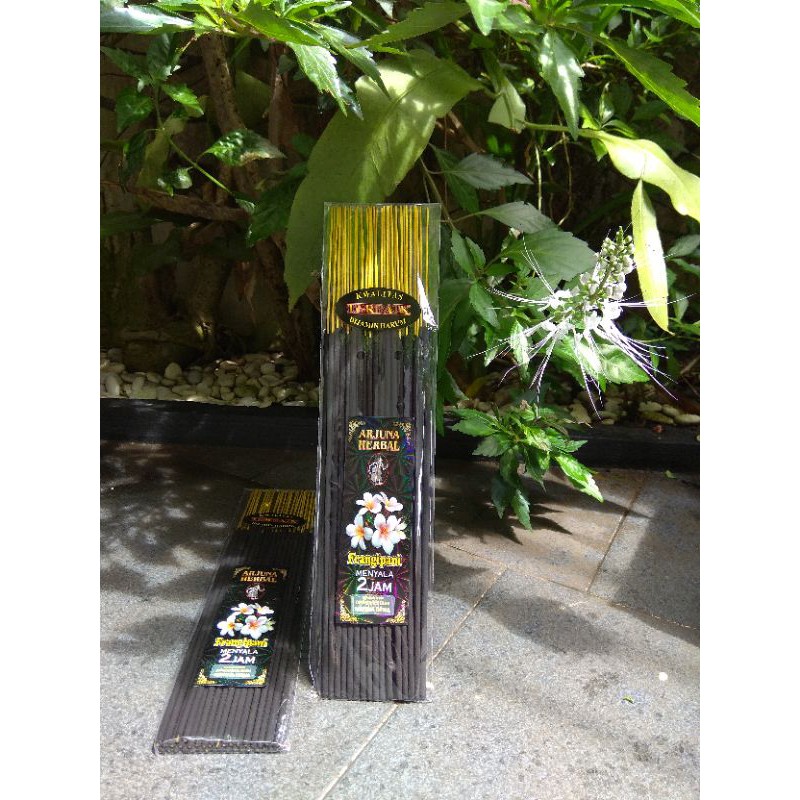 Terbaik Hio Dupa Full Wangi Aromaterapi FRANGIPANI, abu dingin, menyala 2 jam