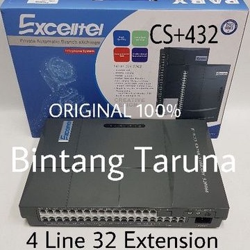 Mini PABX Excelltel CS+432 PBX Excelltel CS+432 Small Office Pabx 4 line 32 Extension