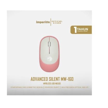 MOUSE imperion mouse wireless usb optical 1600dpi silent on off mw-160 mw160 MOUSE