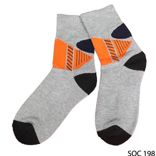 Kaos Kaki Motif Katun Abu – SOC 198