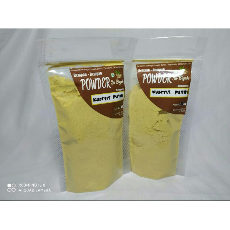 

Yu Biyah Kunyit Putih Powder Serbaguna
