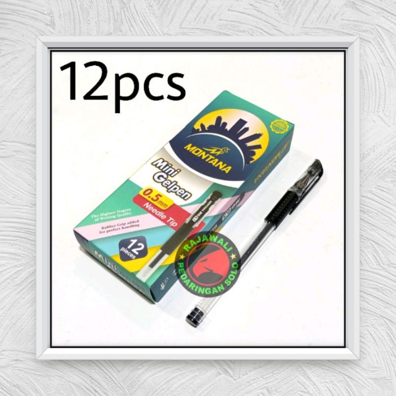 

PULPEN MINI GEL PEN MONTANA GEL INK 12 PCS