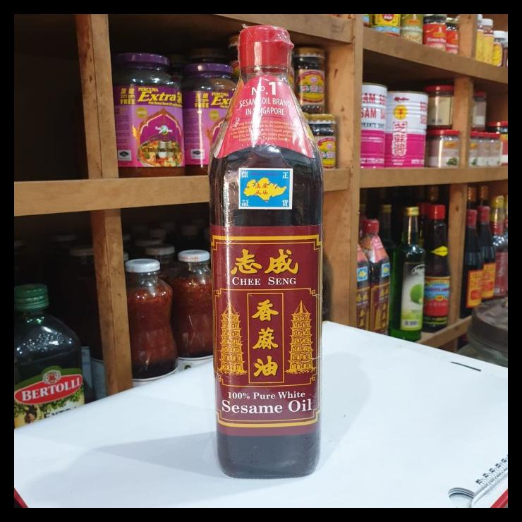 

TERBARUU!! [Gojek-Only] Minyak Wijen Pagoda Chee Seng Sesame Oil 750ml Singapore PROMO