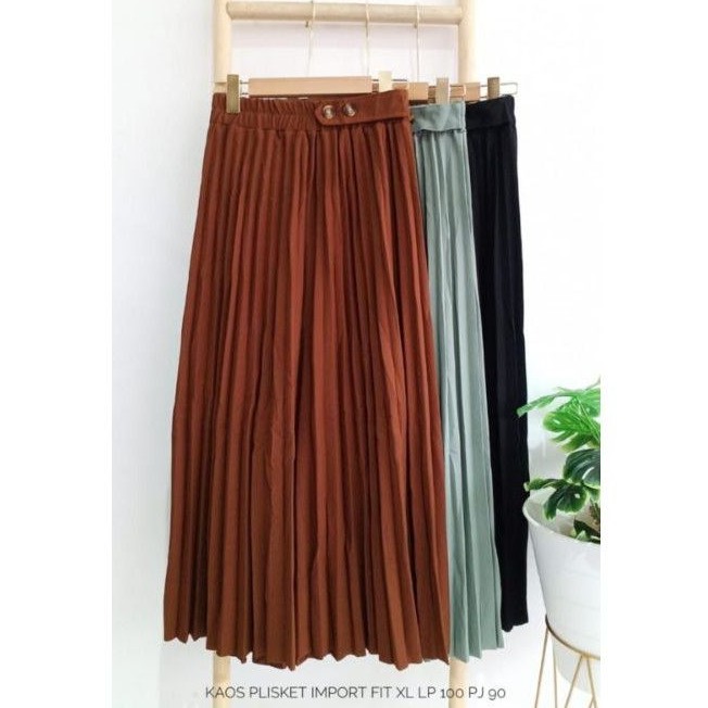 Rok kaos plisket import fit xl