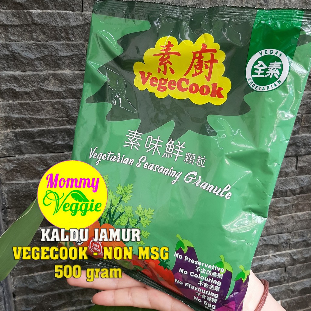

KALDU JAMUR VEGECOOK | Vegan Friendly | KUALITAS BAGUS | NON MSG | 500 GRAM