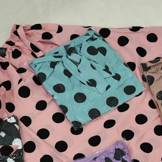 Rok Payung motif Polkadot Produk ORiginal Katun Asli