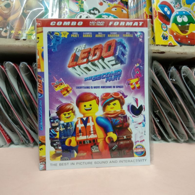 kaset film kartun Lego movie 2