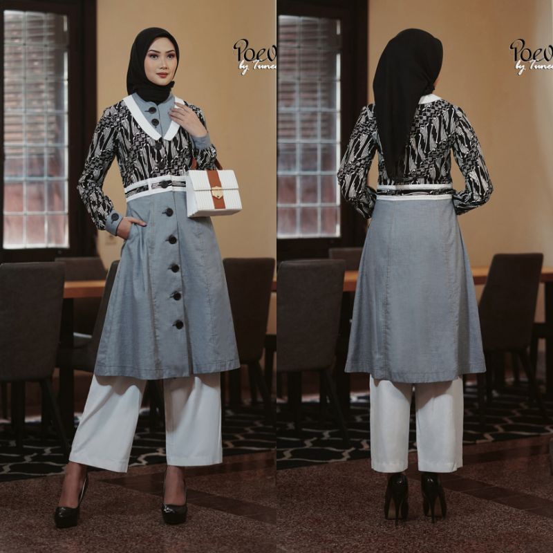 Short Dress POEVA Amber Tuneeca