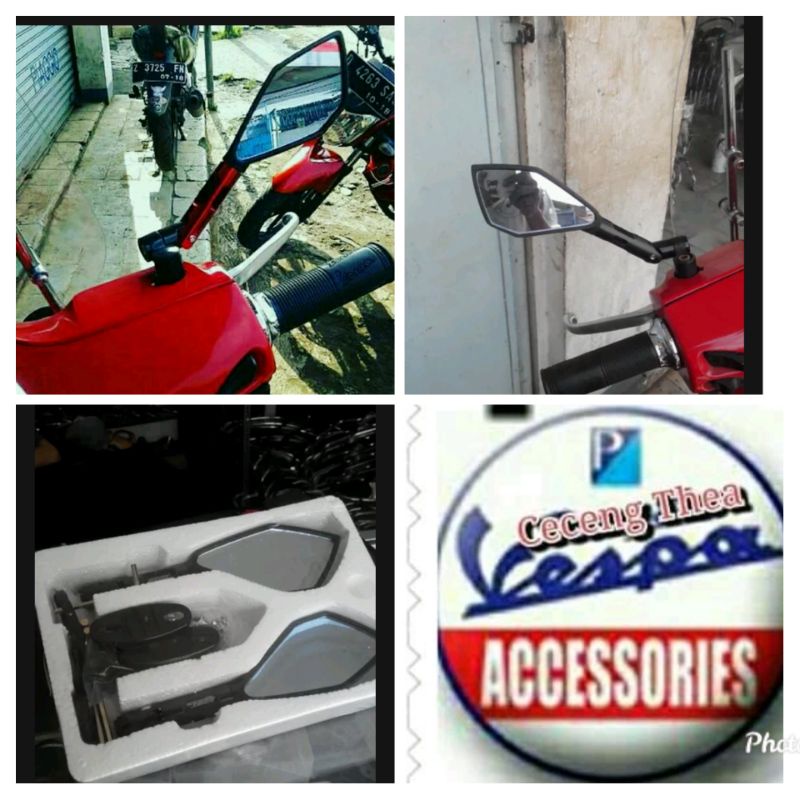 spion all vespa matic lx&s aksesoris vespa matic