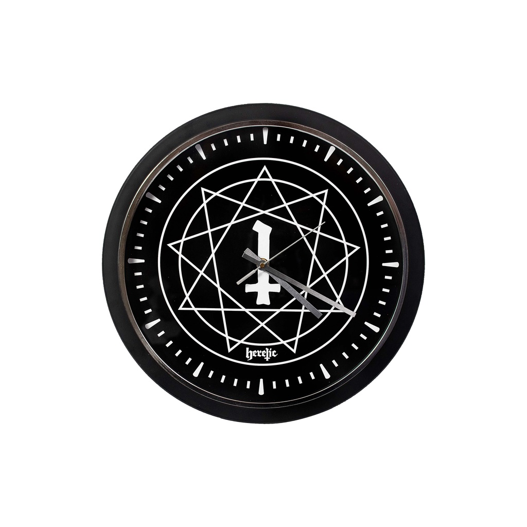 Heretic - Analog Wall Clock - Jam Dinding Analog - Pentagram