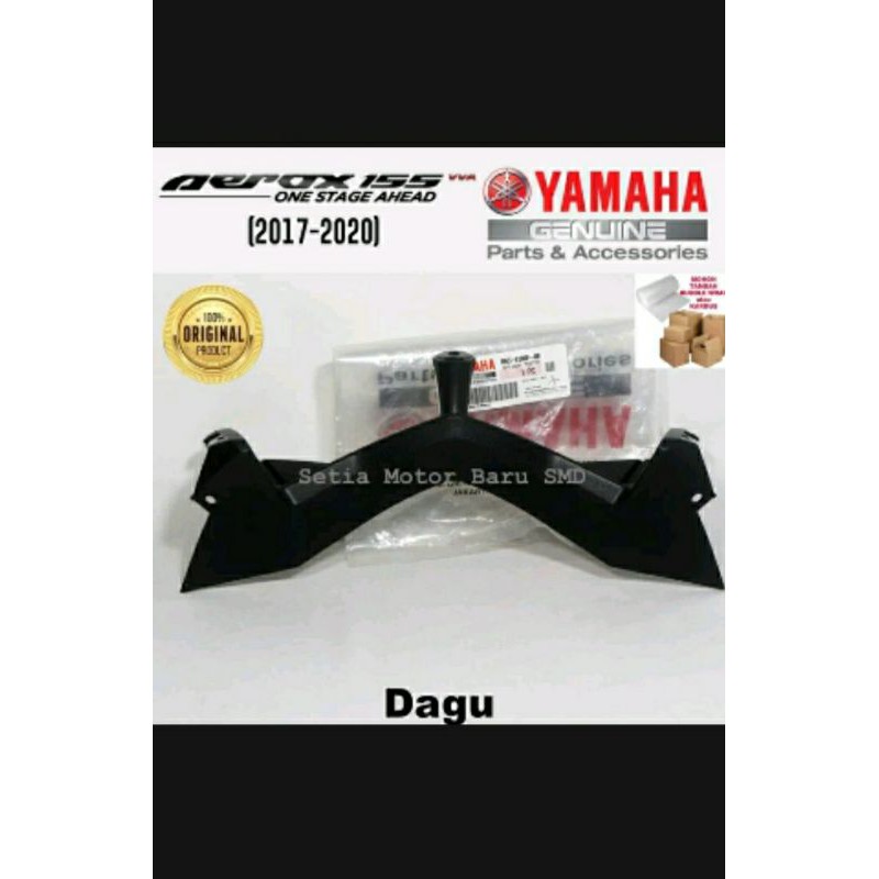 Cover dagu kumis bawah lampu depan Aerox 155 original