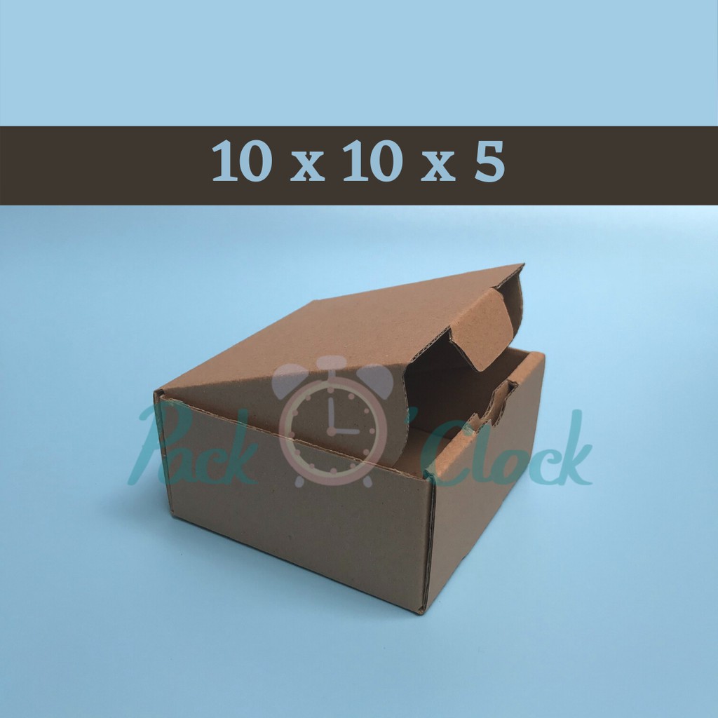 

5 PCS Kardus / Karton Box Die Cut Uk. 10 x 10 x 5 cm