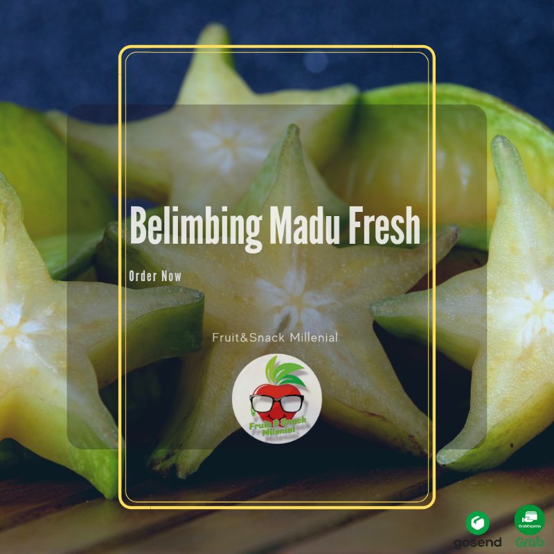 

Buah Belimbing Madu 1 Pack (2-3buah)