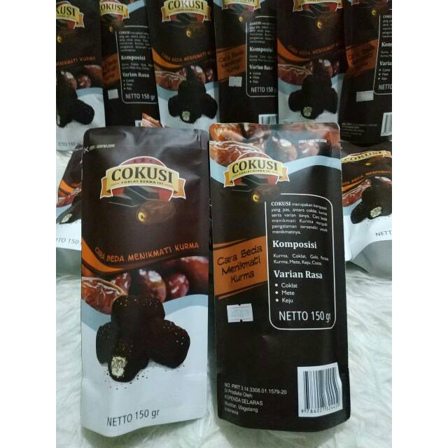 

Cokusi (coklat kurma isi)