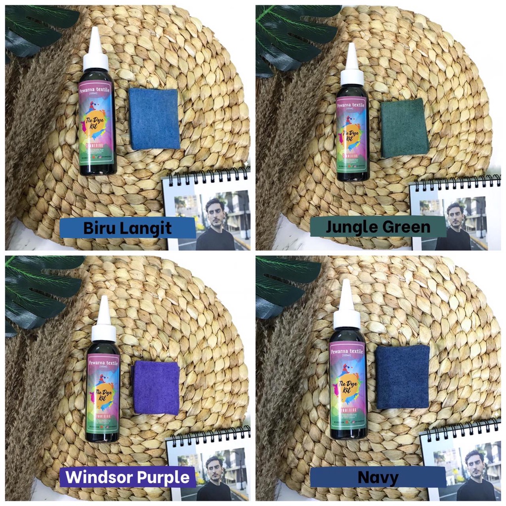 

RB GROSIR Pewarna TIE DYE KIT 250ml Reseller Promo