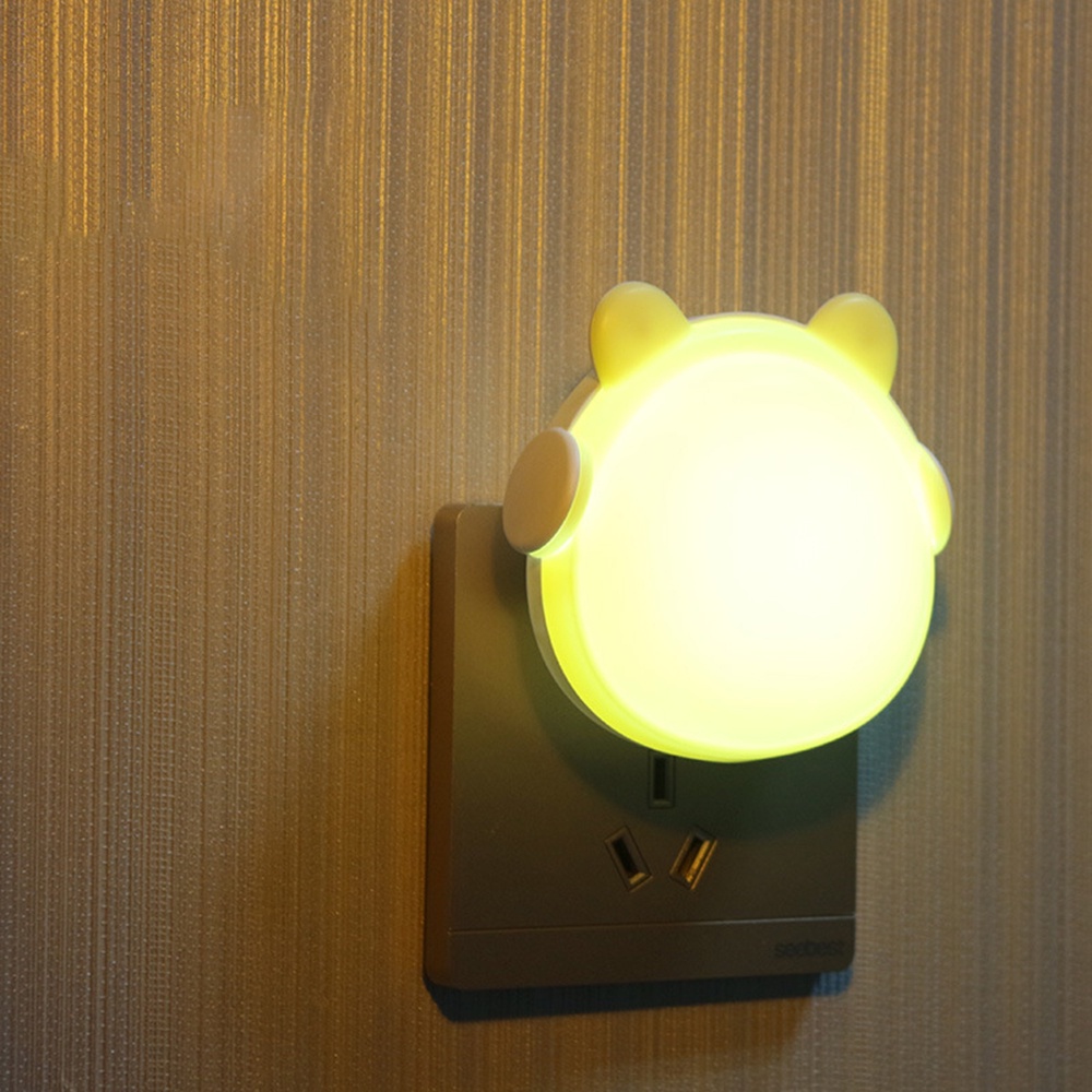 Headphone Bear Light Control Induction Remote Control Small Night Light Plug New Peculiar and Lovely