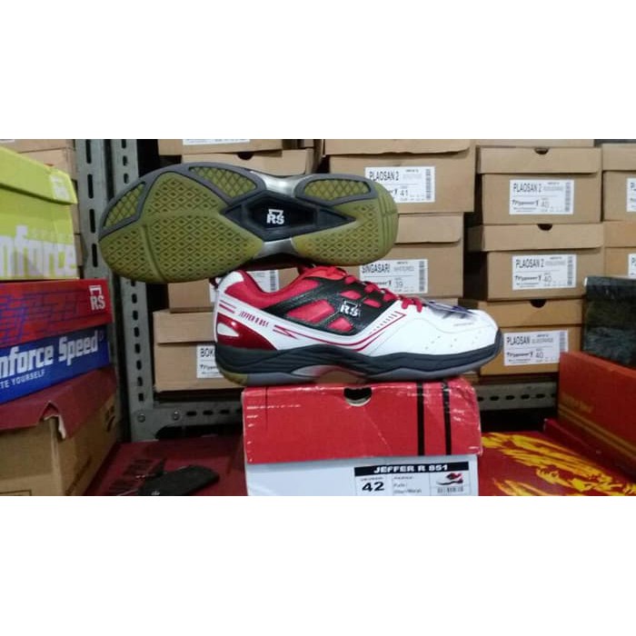 PROMO sepatu badminton RS JEFFER R 851 TERLARIS