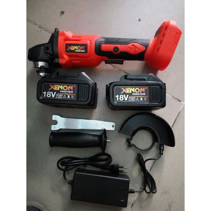 xenon CDAG1845 mesin gerinda 18v angle grinder cordless cdag 1845