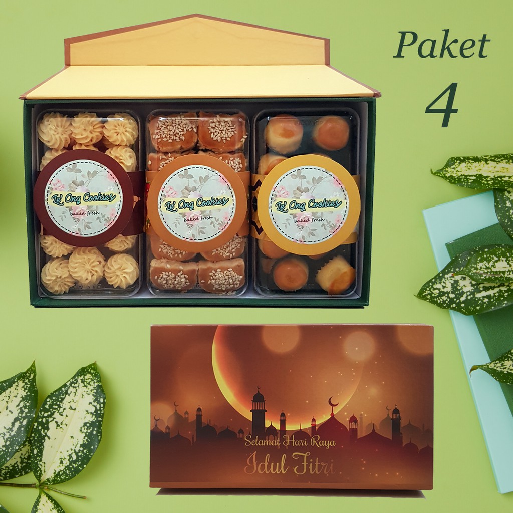 

Paket Hampers Parcel Kue Kering Lebaran - Paket 4