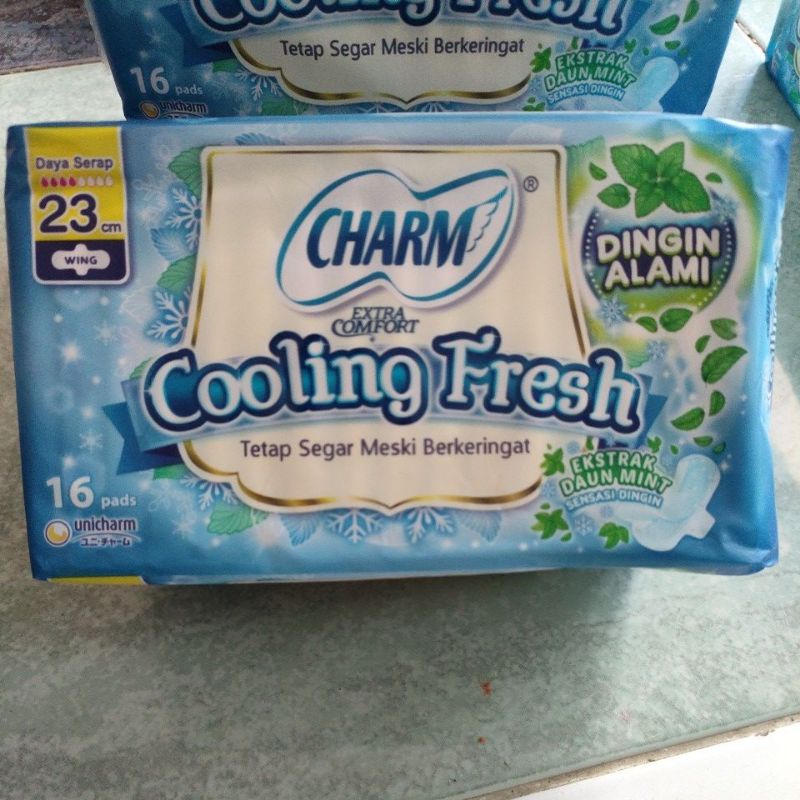 Charm Cooling Fresh Wing 15 Pads