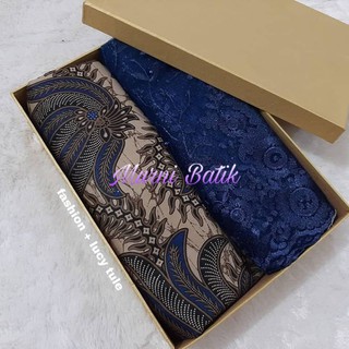 Kain Batik  Pekalongan Jarik Kebaya  Coupe Set Brokat Katun 