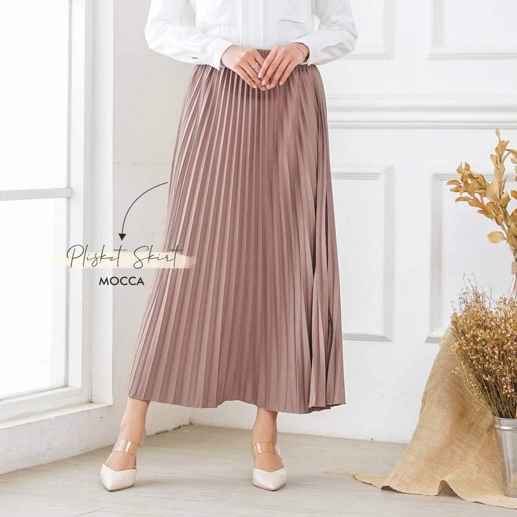 PROMO SPESIAL ROK PLISKET PLEATED SKIRT