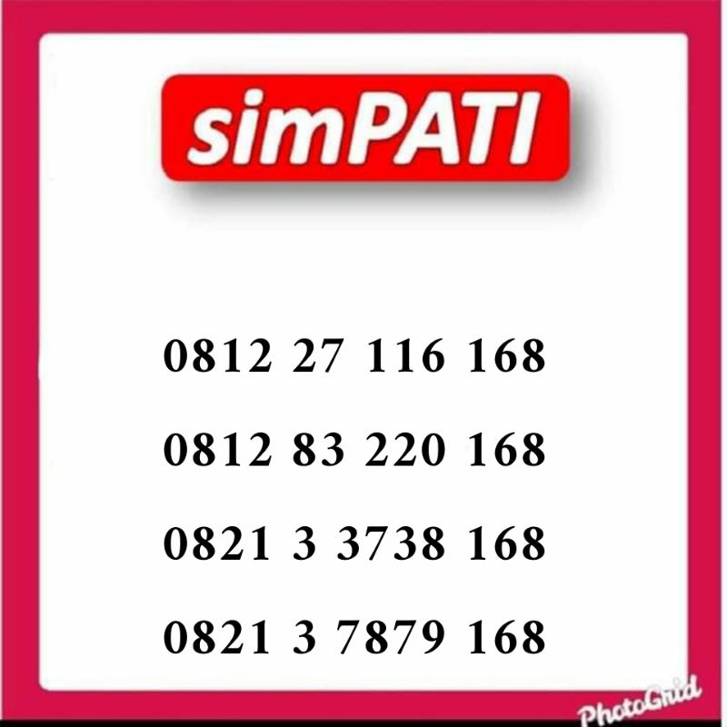 nomor cantik simpati hoki 168 nomor cantik telkomsel hoky 168