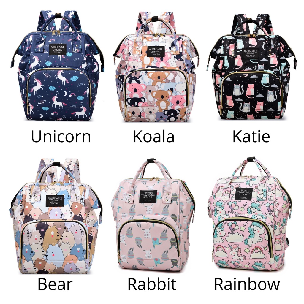 Tas Bayi Traveling Diaper Bag Traveling Tas Bayi Tas Popok Bayi Tas Ransel Mommy