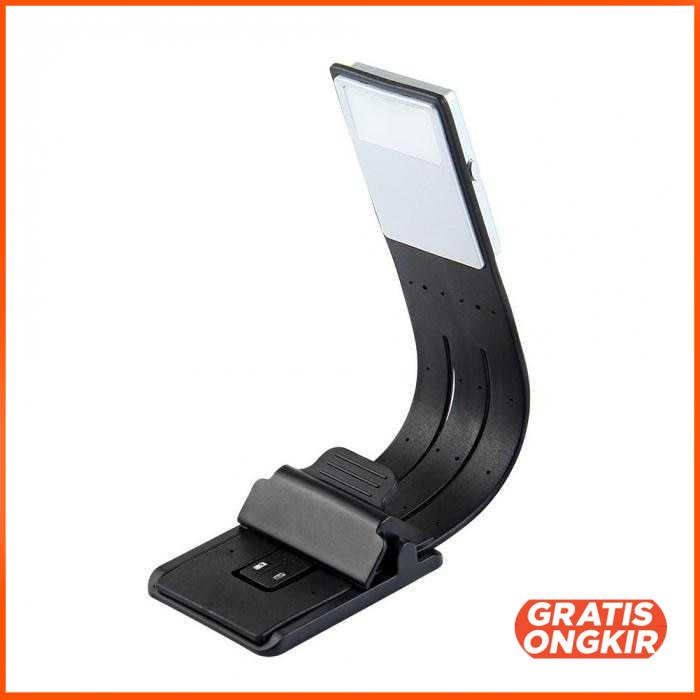 Lampu Baca LED Detachable Flexible Clip Bookmark Lights - KD-20