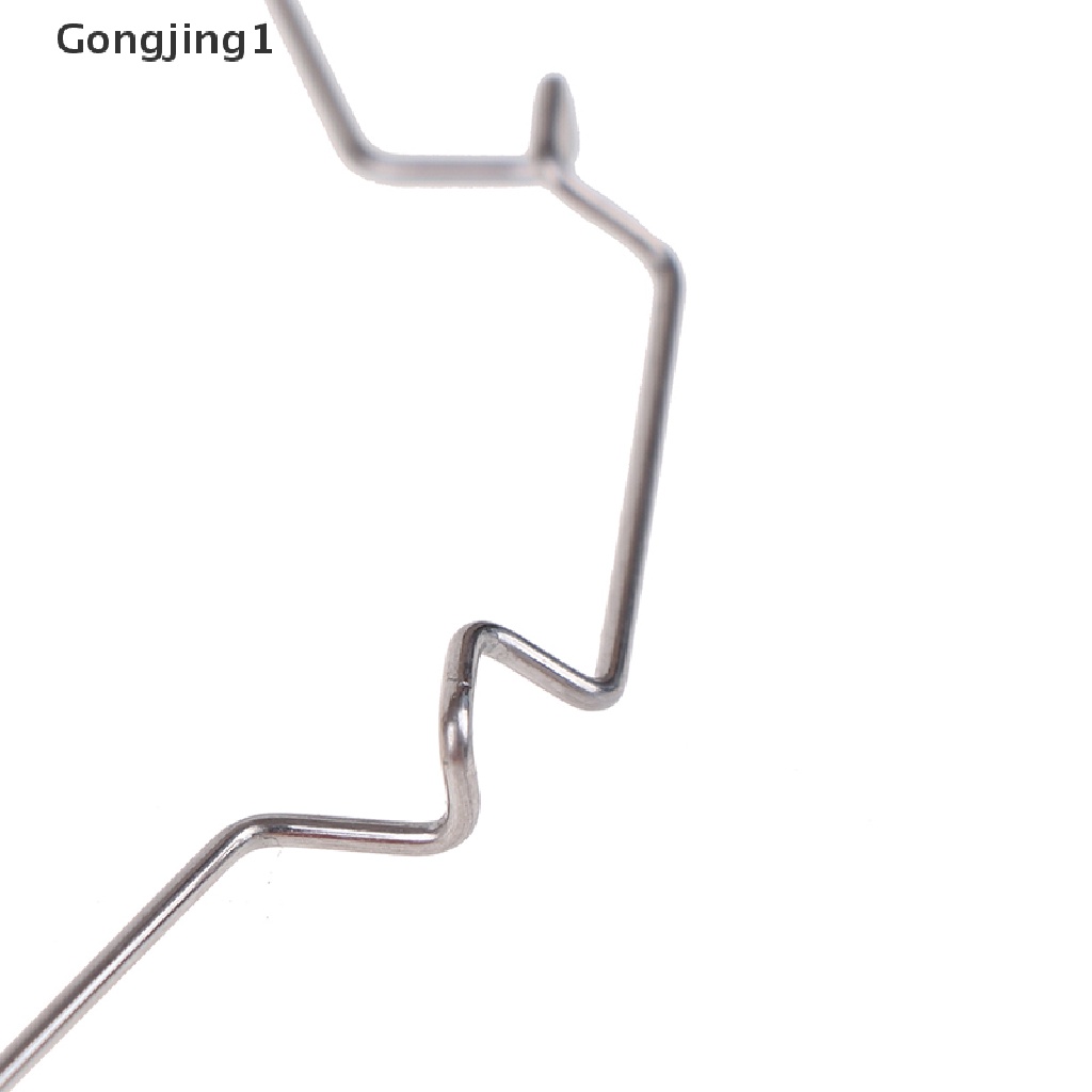 Gongjing1 1 Pasang Bracket Buckle Elastis Bahan Baja Untuk Kipas Pendingin CPU