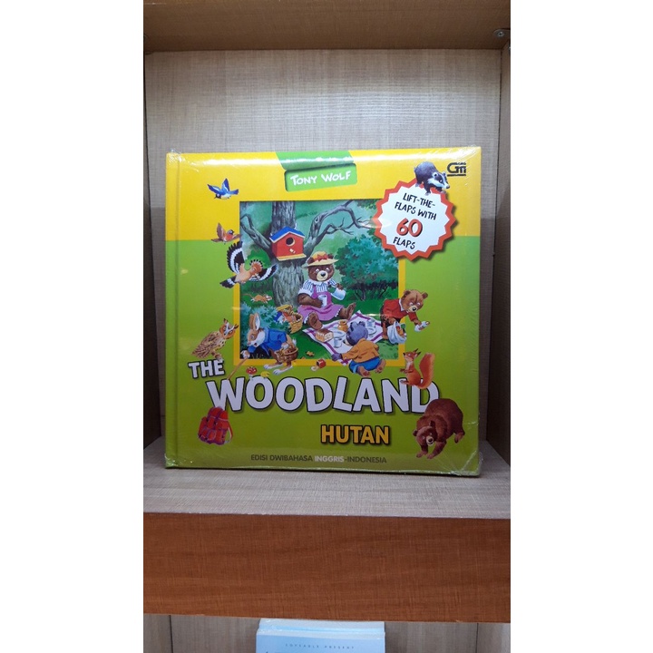 POP UP BOOK - THE WOODLAND - BILINGUAL - TONY WOLF