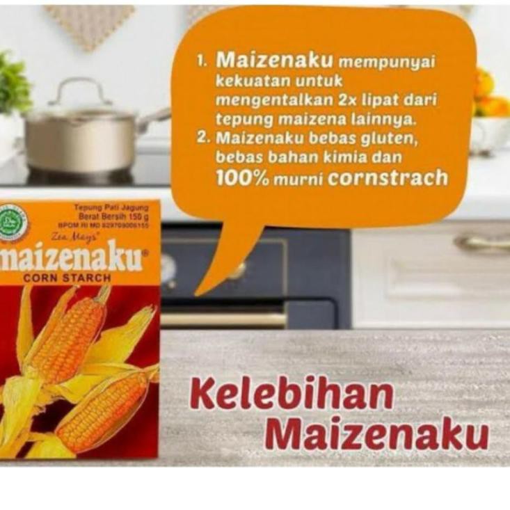 

[COD] Tepung Maizena 1kg Maizenaku Corn Starch SATUAN Murah