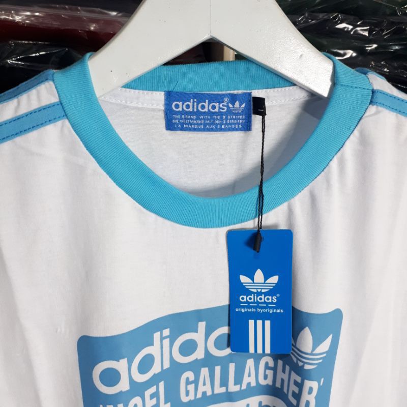 KAOS ADIDAS NOEL GALLAGHER HIGH QUALITY CASUAL HYPE FASHION PRIA