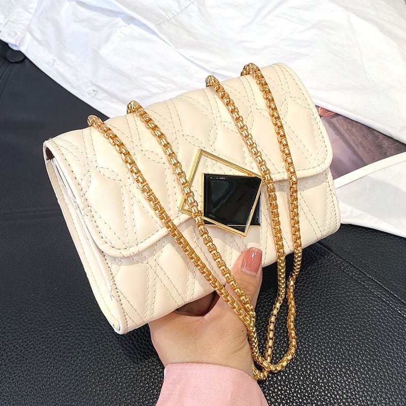 Nindy bag bahan kulit sintetis size 20x 15cm tas lokal real picture