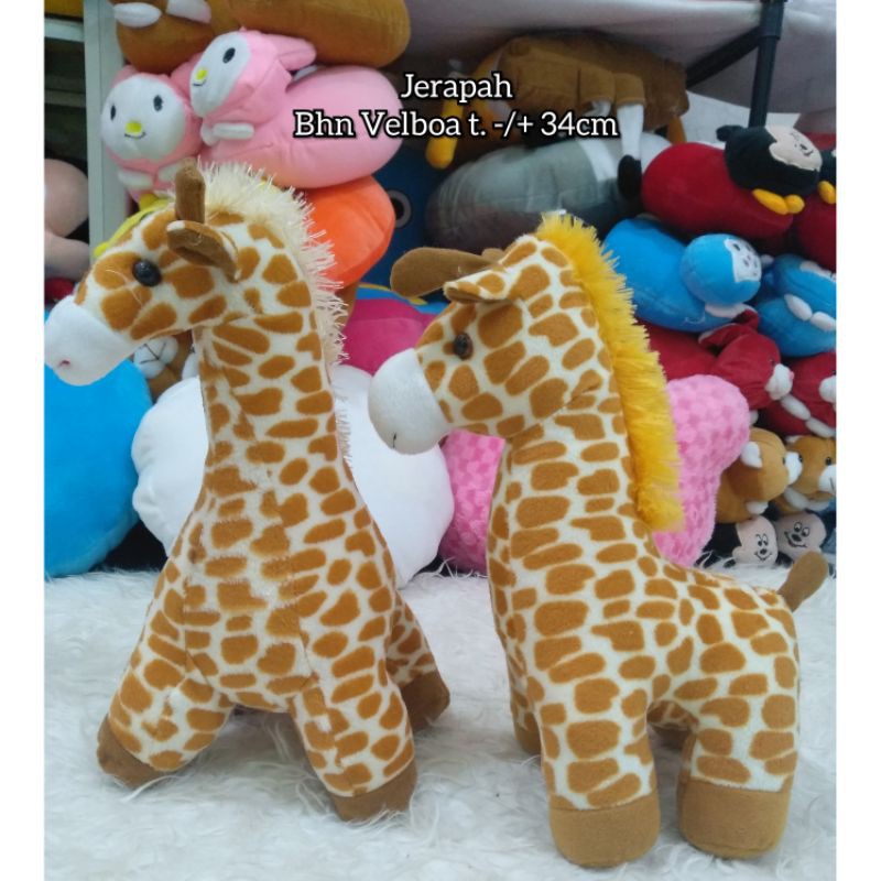 Boneka jerapah / boneka lucu / jerapah