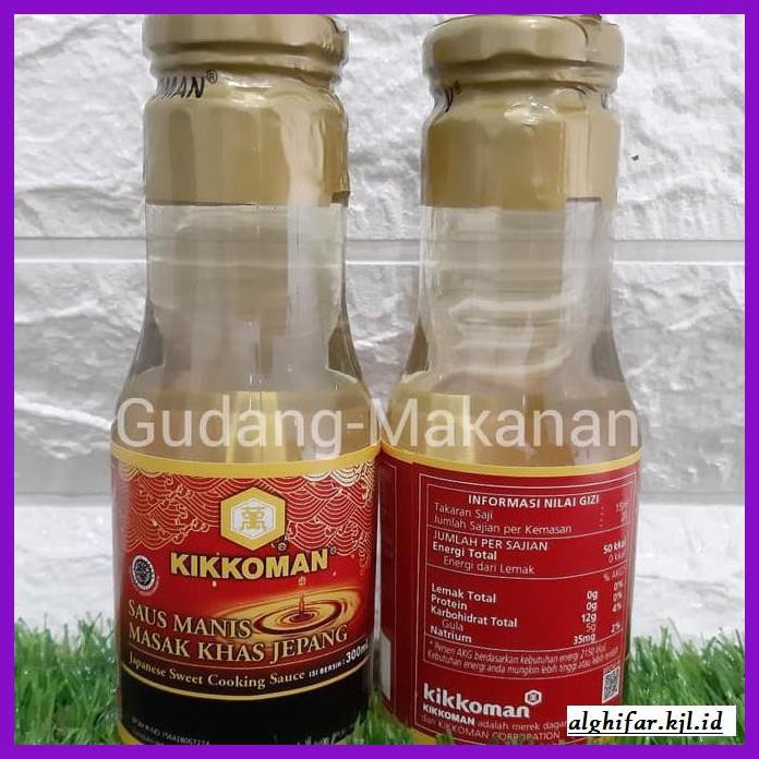 

gnidderdsaus- kikkoman mirin halal botol 300g - pack standard -asliiiiii.
