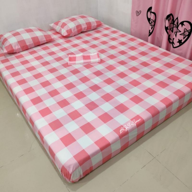 Sprei aesthetic kotak T20 /sprei kekinian/sprei murah/sprei homemade