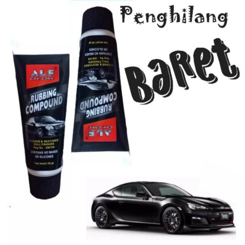 COD Penghilang  Baret, pengkilap body,rubbing compound