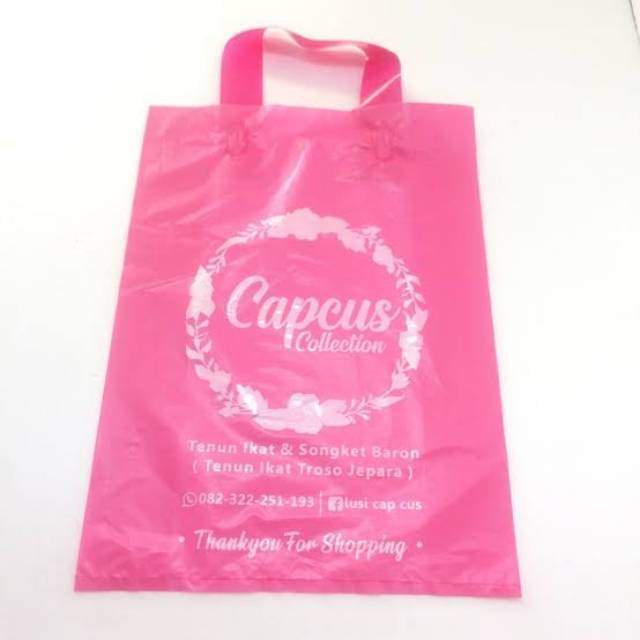 

Sablon plastik model tali termurah ukuran 21x30